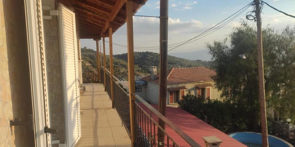 Property building, Day, Natural landscape, View (from property/room), Balcony/Terrace, Mountain view