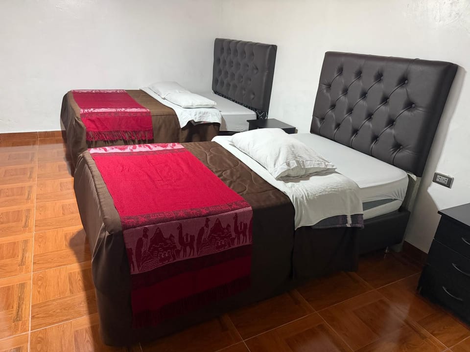Bed, Living room, Seating area
