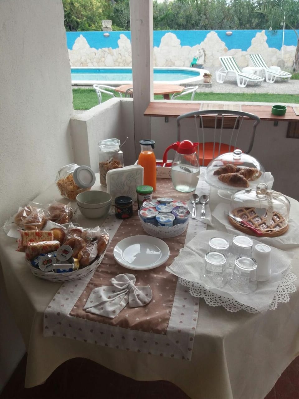 Buffet breakfast