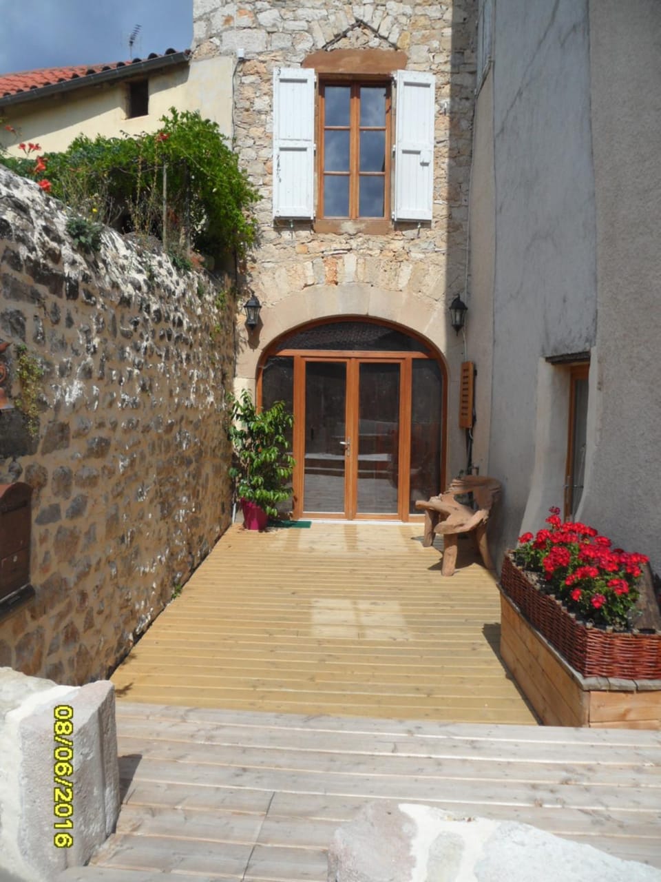 Property building, Patio