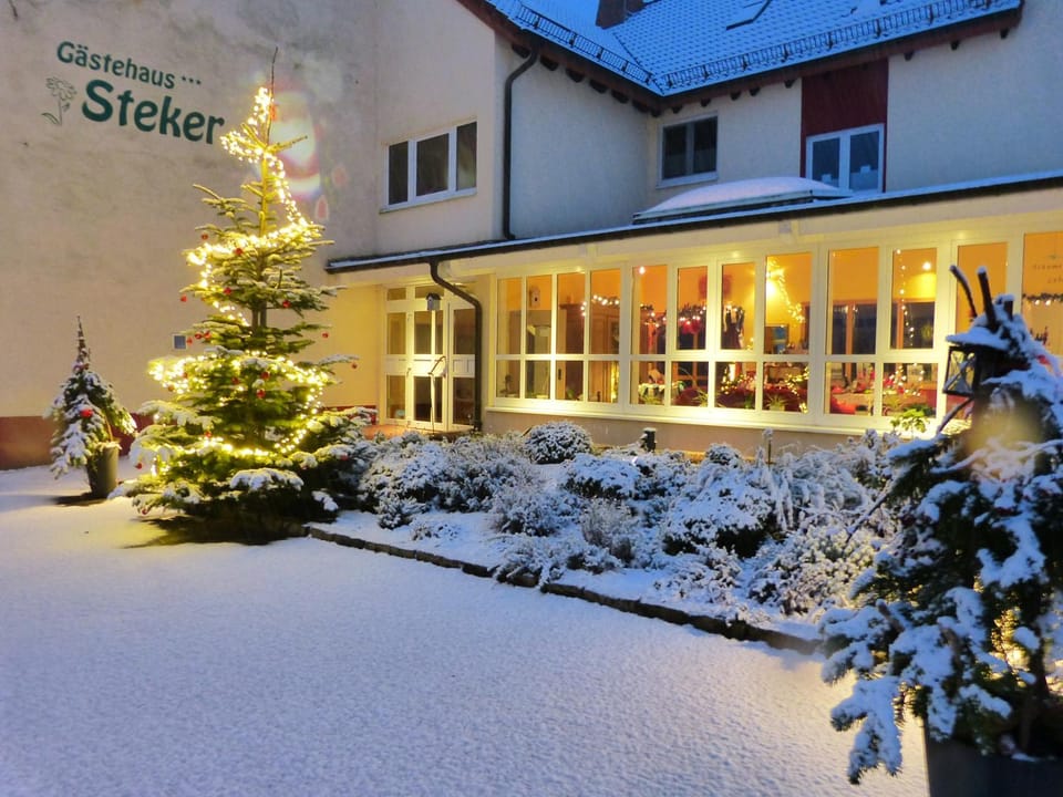 Property building, Winter