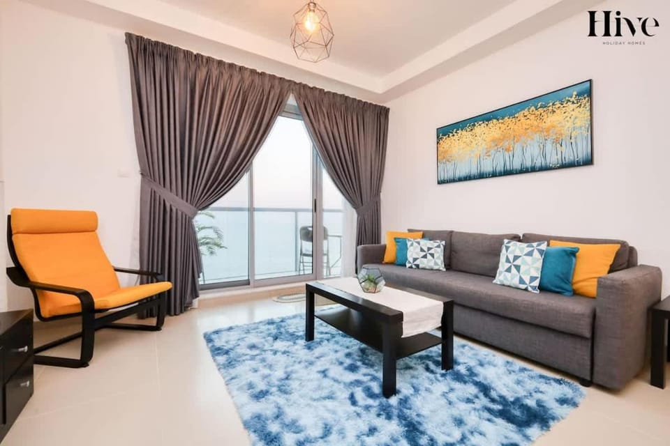 Full sea sunset view, Marjan Island, beach, 1 bed Apartment in Ras al Khaimah