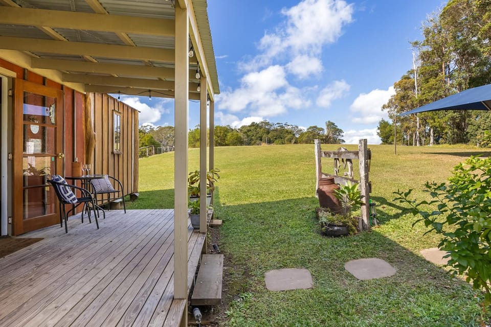 Property building, Patio, Natural landscape