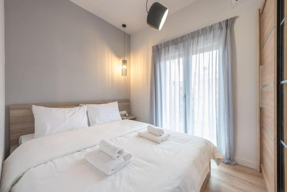 Modern & Spacious 2 Bedroom Apartment with Rooftop Acropolis View Access Apartment in Athens