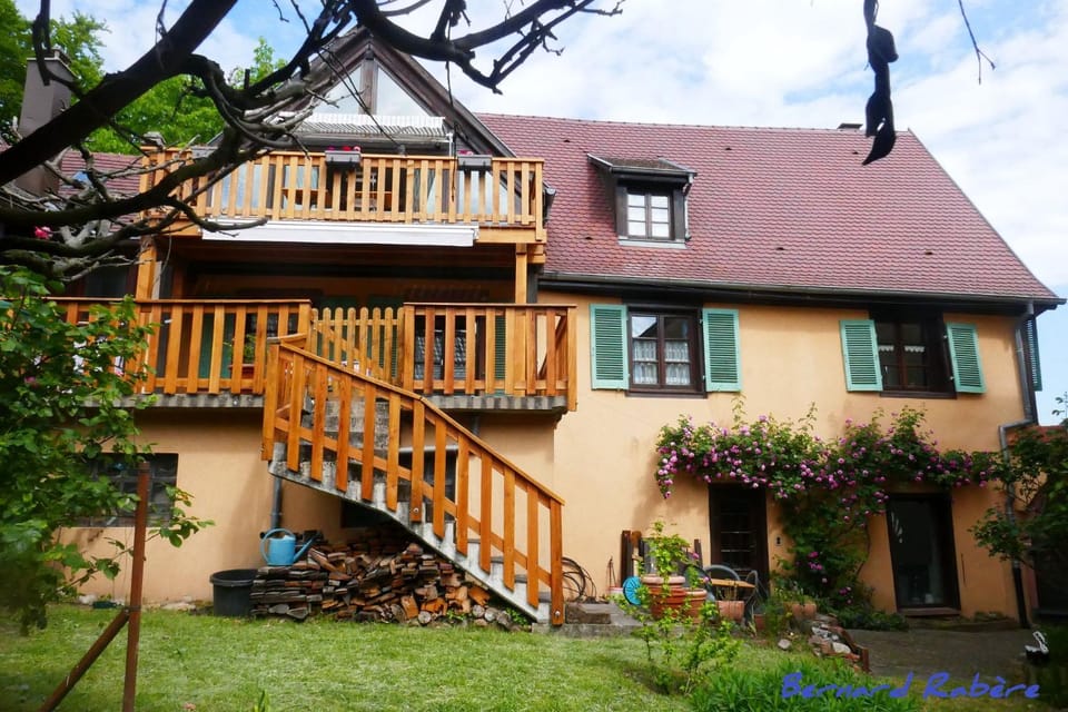 Property building, Garden, Balcony/Terrace, Garden view