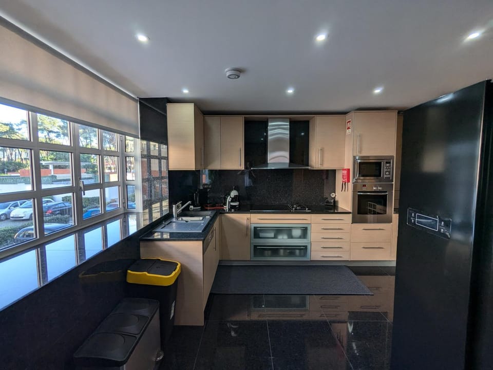 Kitchen or kitchenette, dishwasher, oven, stove, toaster