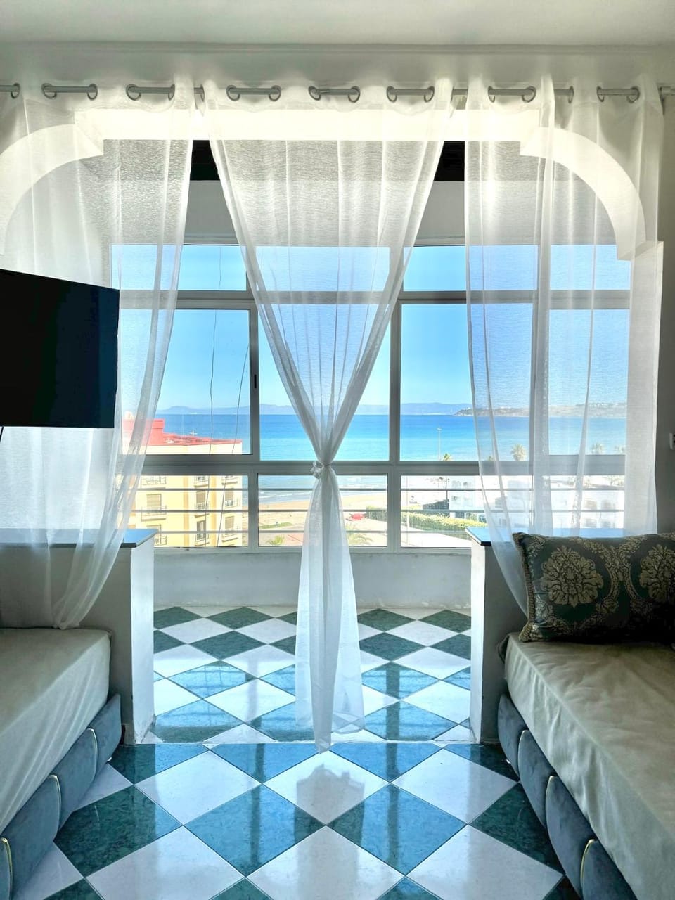 Paisible T2, magnifique vue mer Apartment in Tangier