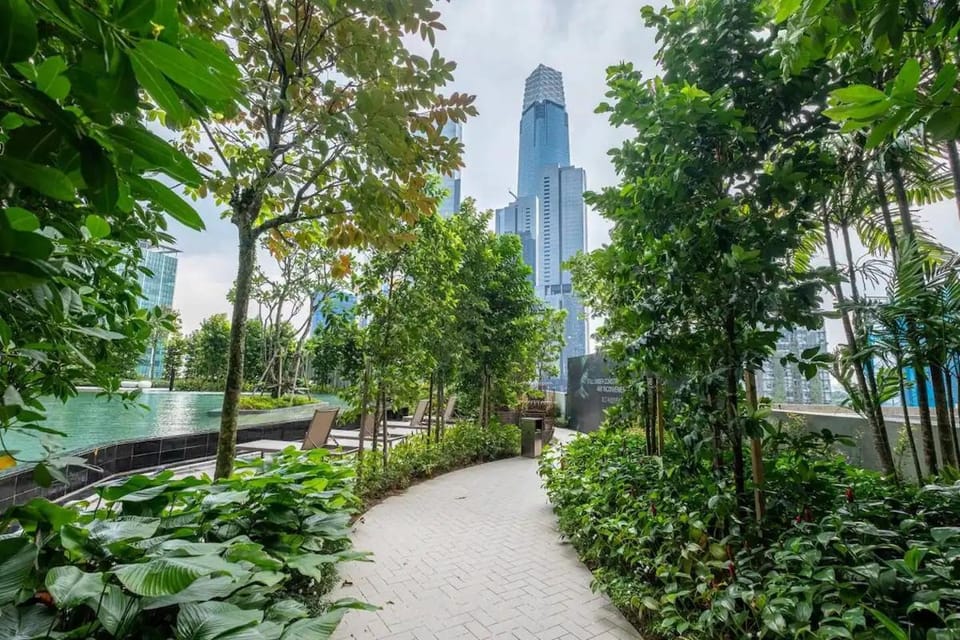 Property building, Day, Garden, City view