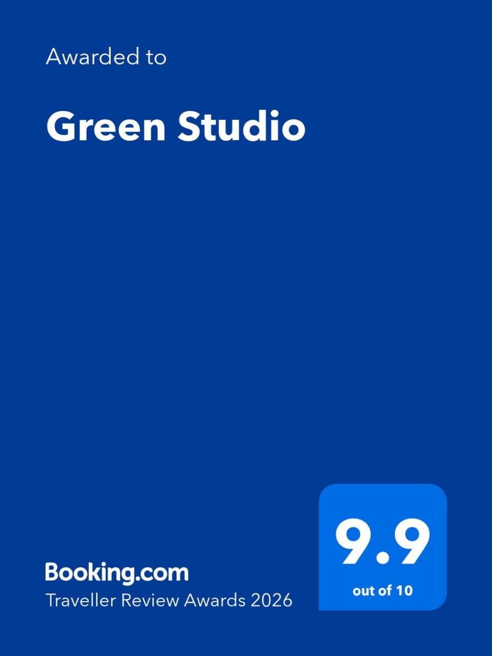 Green Studio Apartment in Sinaia