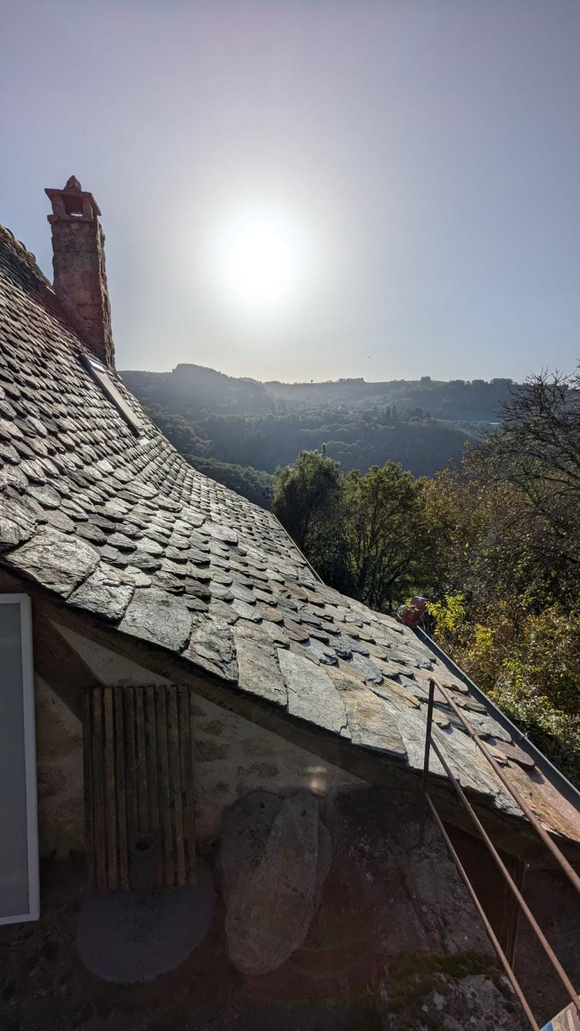 Property building, Natural landscape, Mountain view