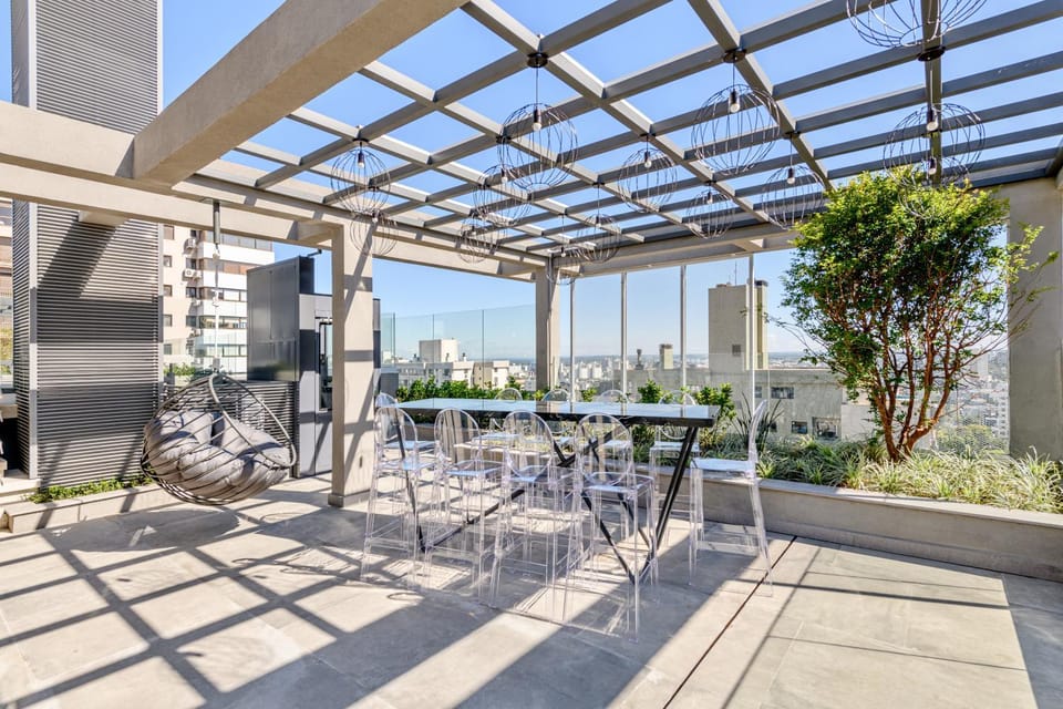 Day, Balcony/Terrace, Dining area, Area and facilities