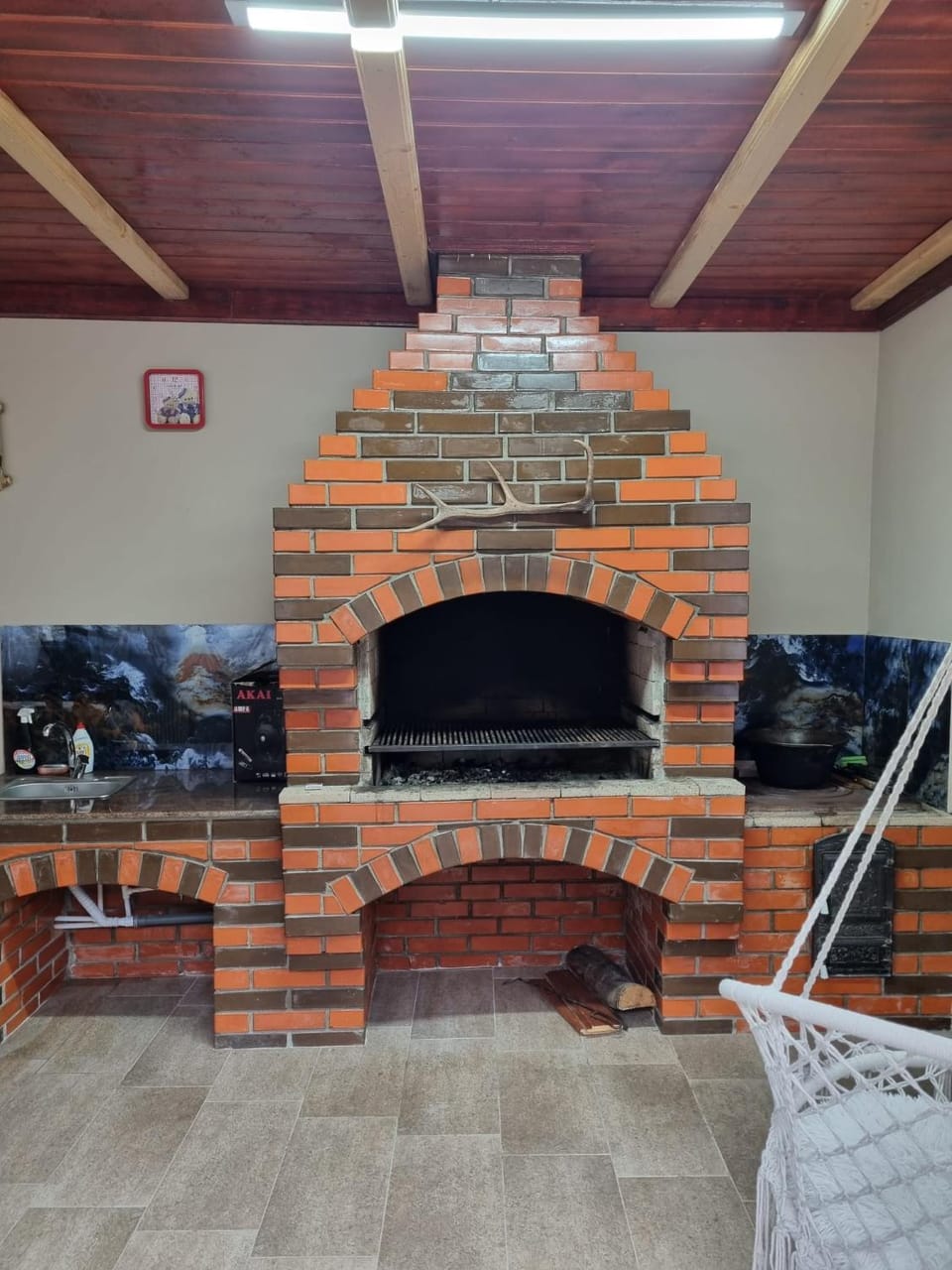 BBQ facilities, Seating area