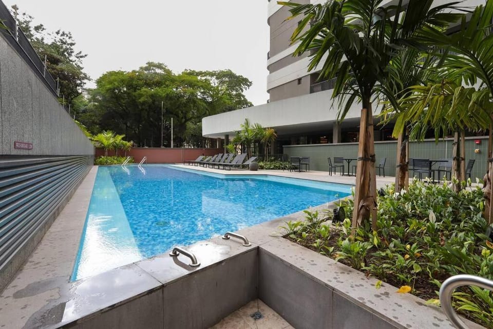 Apto novo, moderno e estiloso na República Apartment in Sao Paulo City