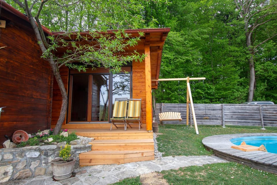 Patio, On site, Garden view