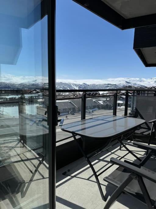 Riddertunets utsikt til Mugnetind Apartment in Innlandet