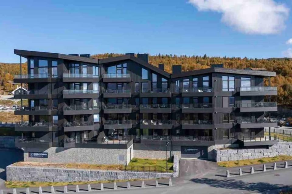 Riddertunets utsikt til Mugnetind Apartment in Innlandet