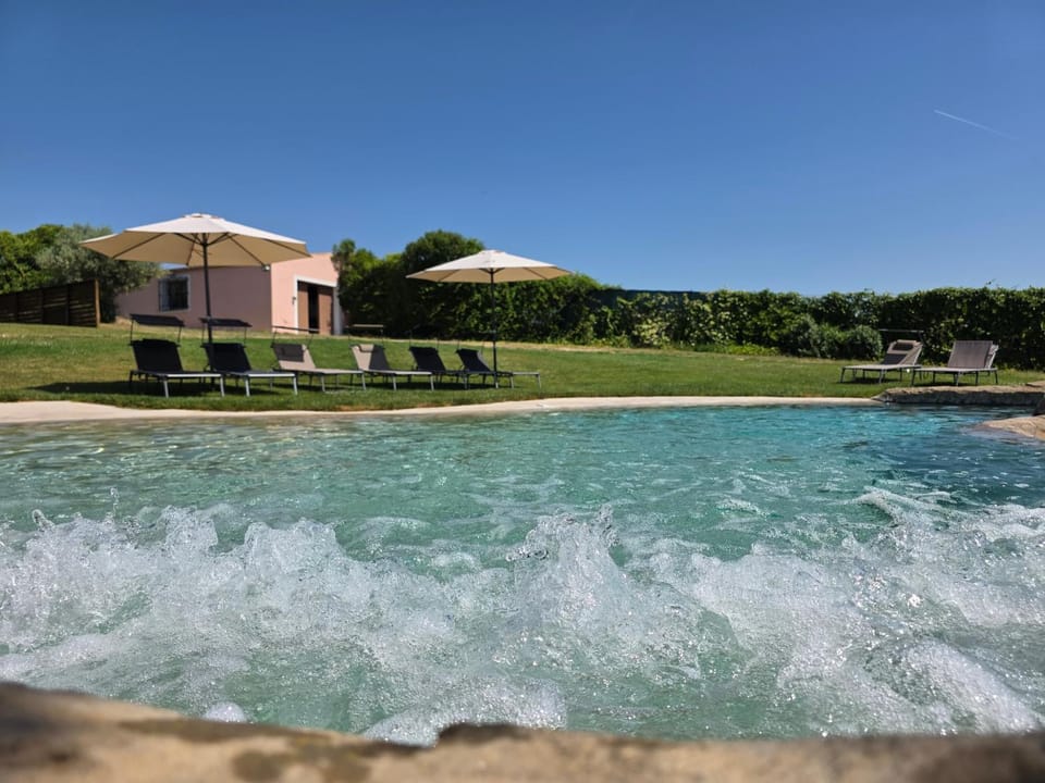 Day, Natural landscape, View (from property/room), View (from property/room), Garden view, Garden view, Pool view, Pool view, Swimming pool, group of guests, group of guests, sunbed