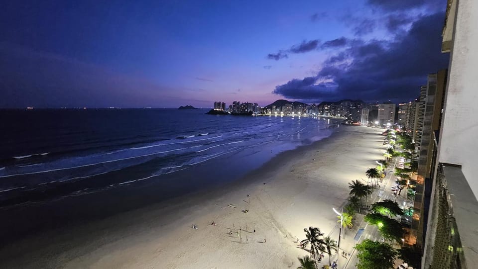 Night, Natural landscape, Beach, Sea view