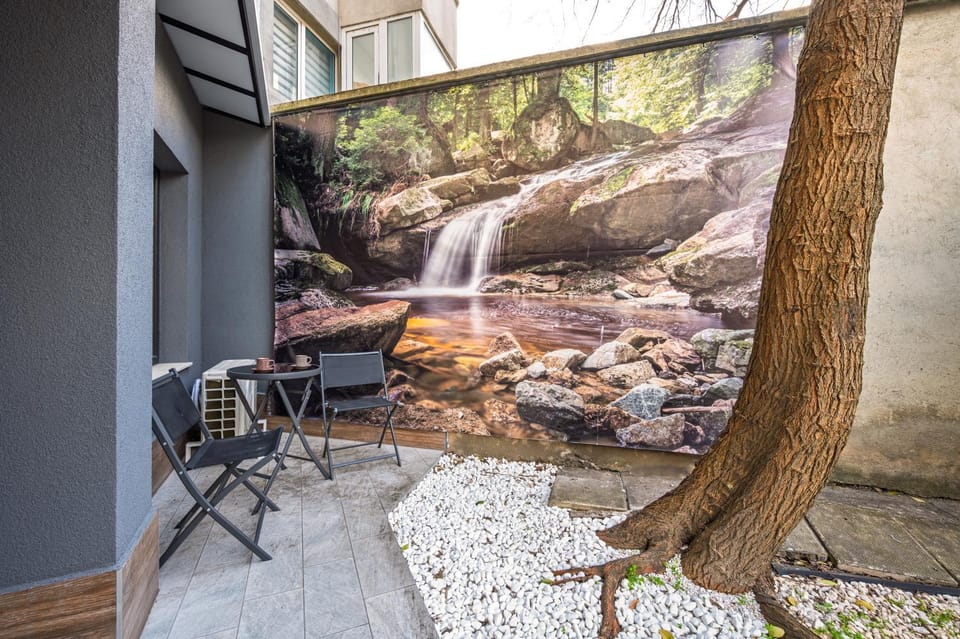 Patio, Spring, Day, Natural landscape, Garden, Seating area