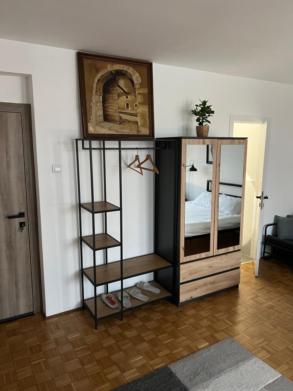 Living room, Bedroom, wardrobe