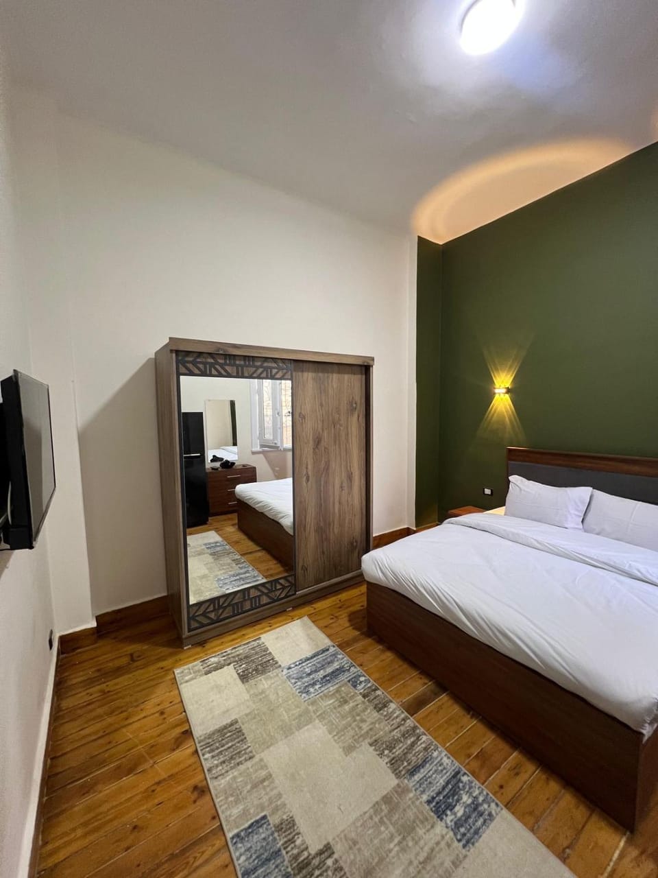 Bed, Bedroom, wardrobe