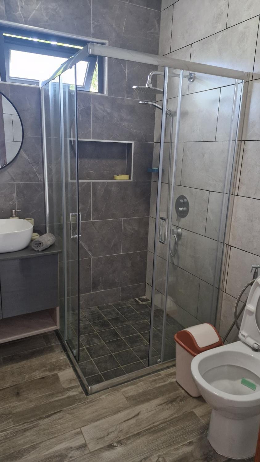 Shower, Toilet, Bathroom, towels