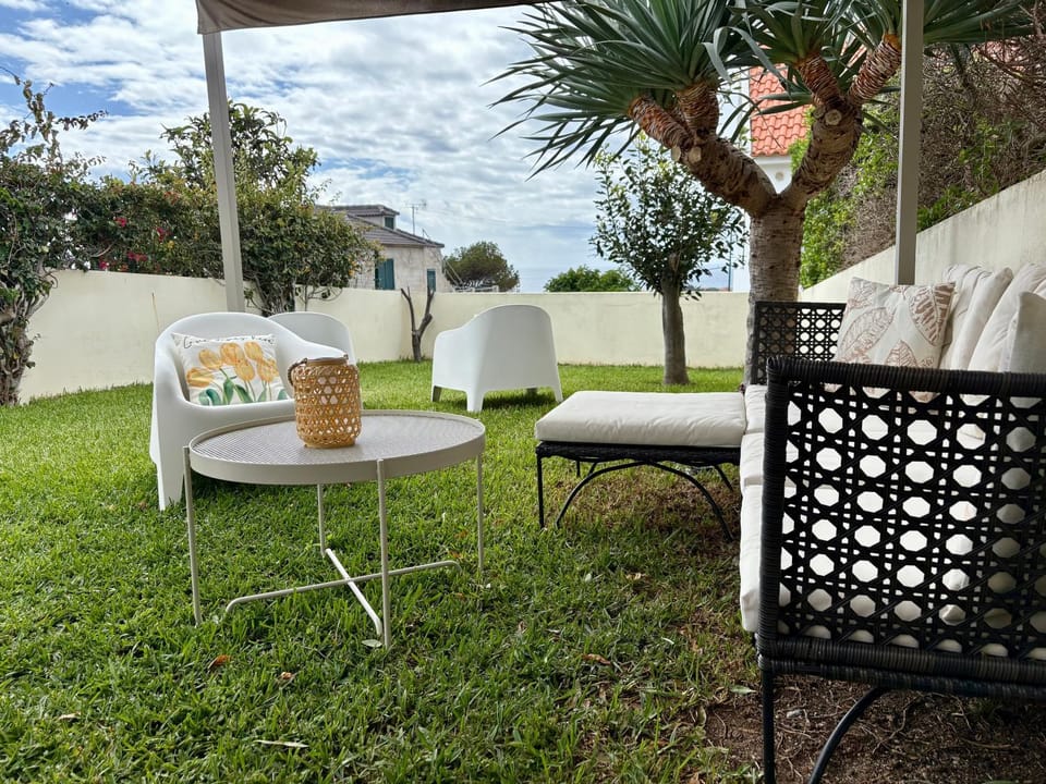 Patio, Spring, Day, Garden, Garden view