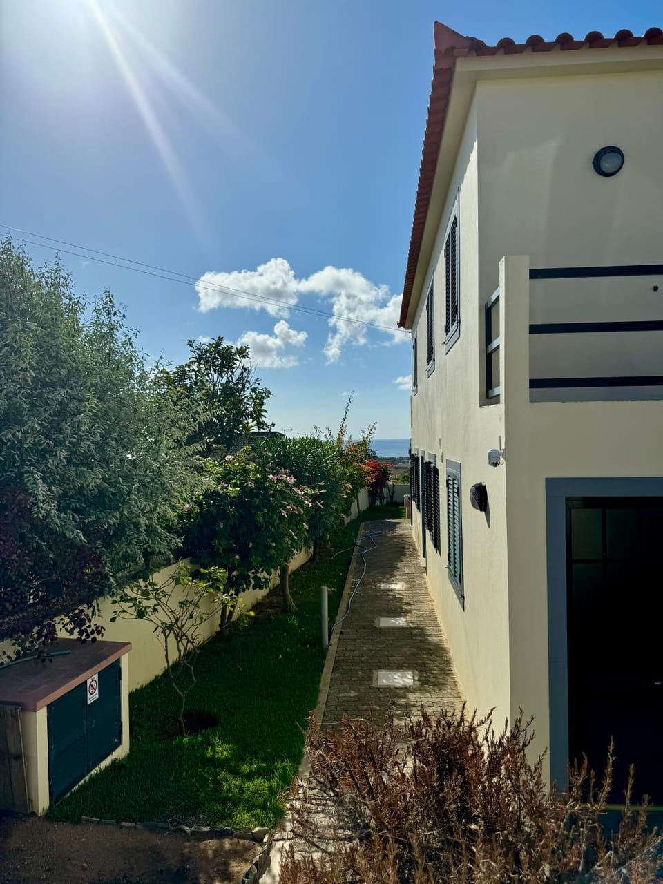 Property building, Spring, Garden