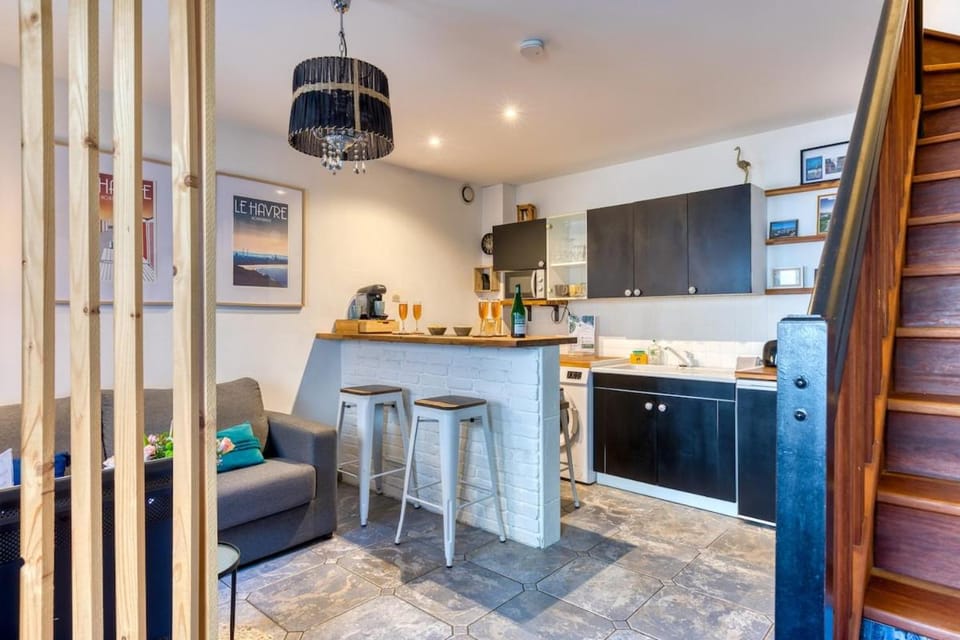 Dalikyda Le Duplex Tropical Apartment in Le Havre