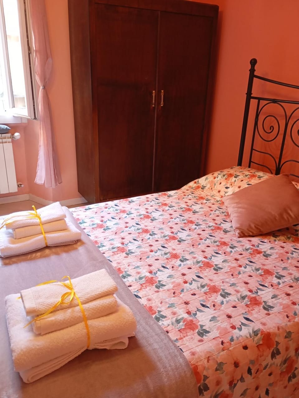 Spring, Bed, Summer, furniture, towels, wardrobe