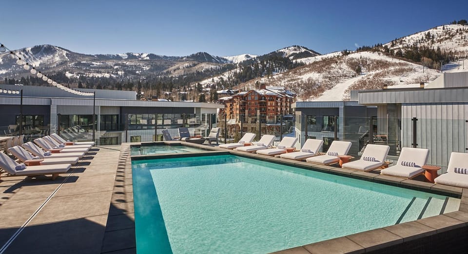 Ski-in/out exclusive high end luxury at Park City Mountain restaurants spa bar rooftop pool House in Wasatch County