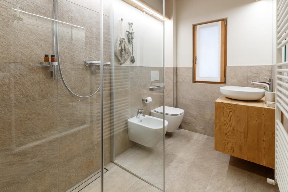 Shower, Toilet, Bathroom, bidet, towels