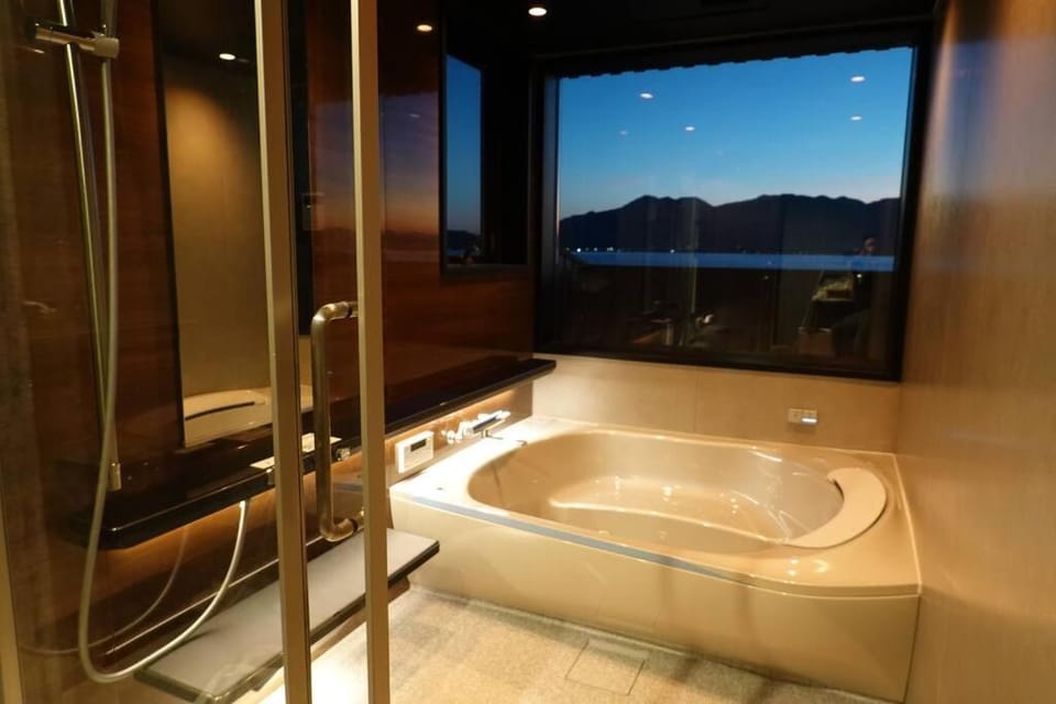 Natural landscape, Bathroom, Bath