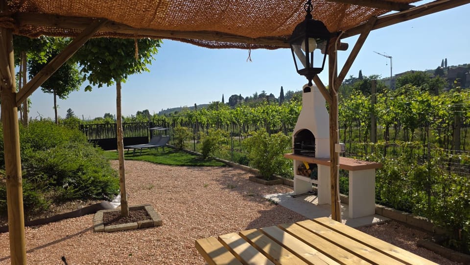 Property building, Patio, BBQ facilities, Garden, Inner courtyard view