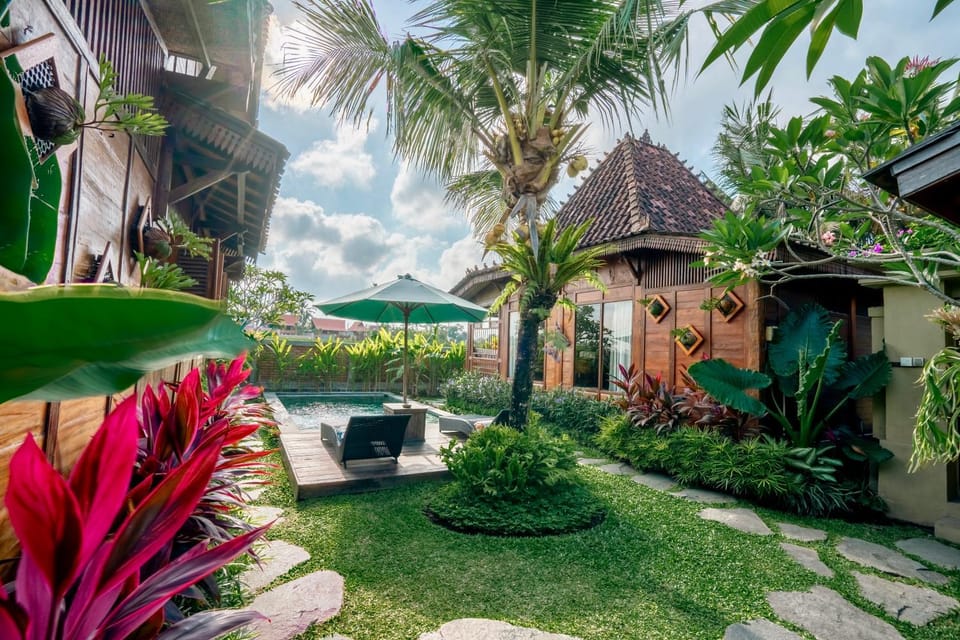 Garden, Bedroom, Garden view, Pool view