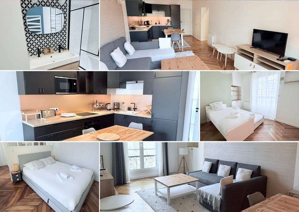 Communal lounge/ TV room, Bed, TV and multimedia, Kitchen or kitchenette, Living room, Bedroom