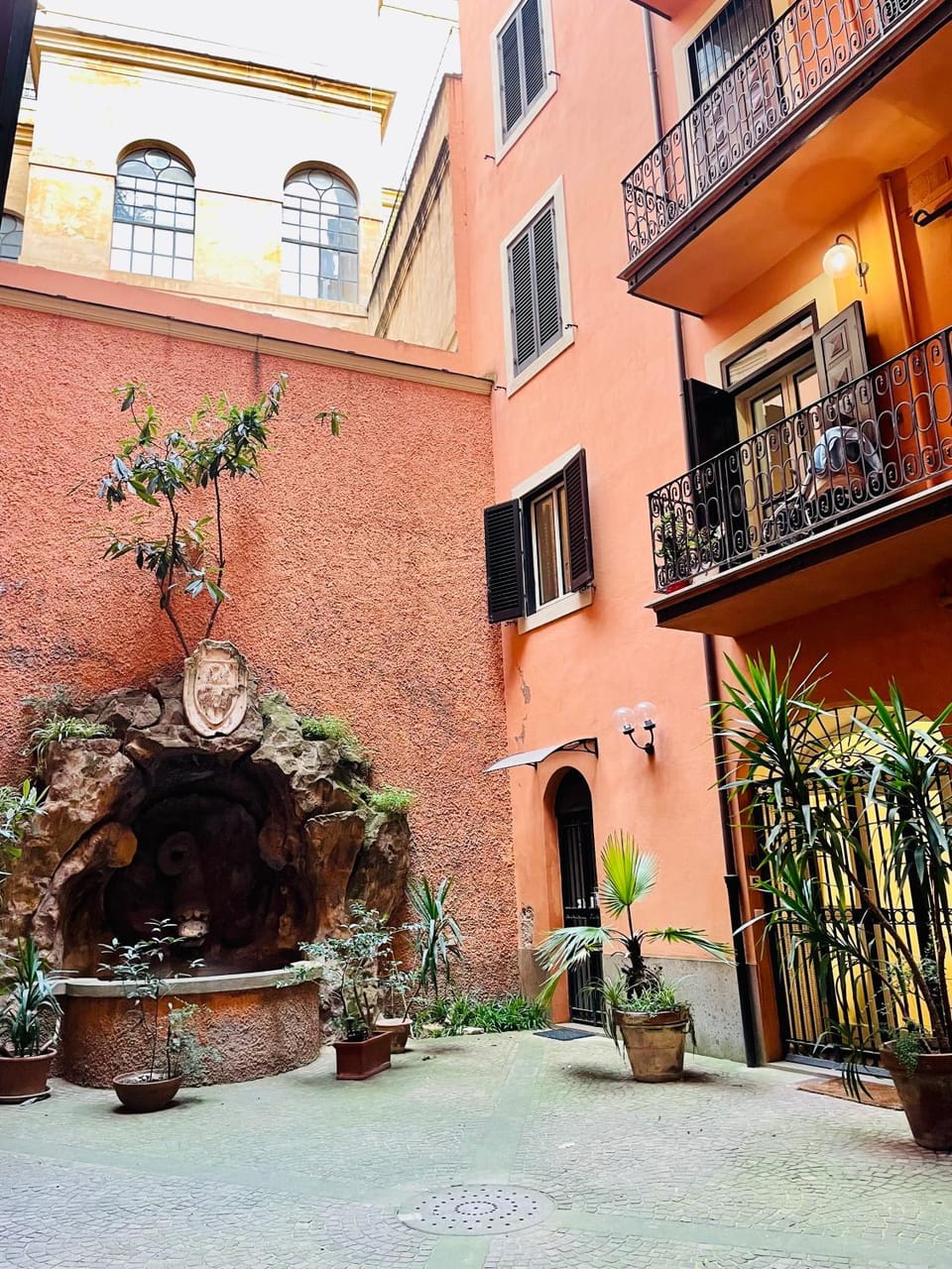 Inner courtyard view