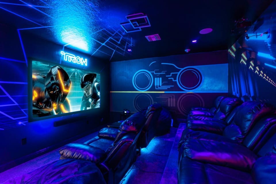 Epic Themes PoolHot Tub Theater & Game Room House in Four Corners