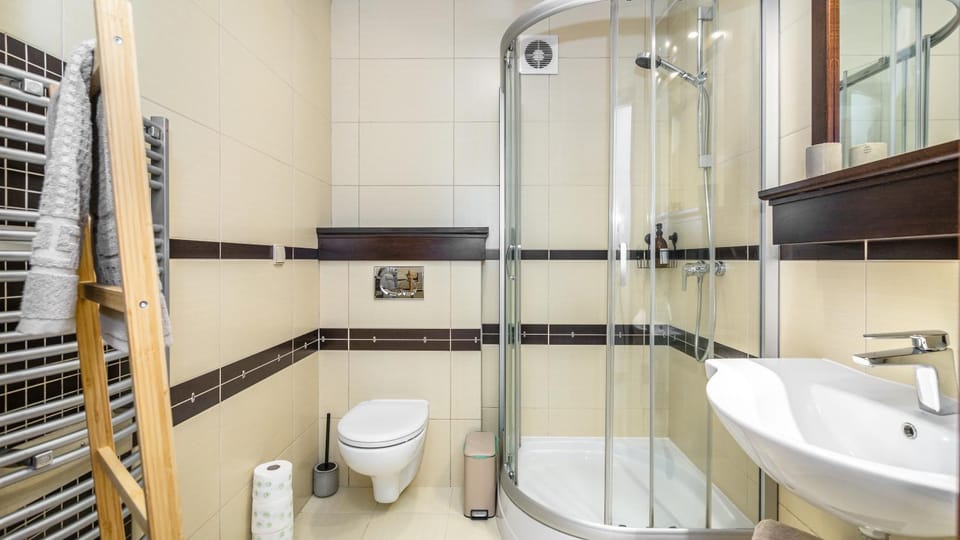 Shower, Toilet, Bathroom, towels