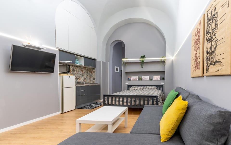 TV and multimedia, Kitchen or kitchenette, Seating area, minibar