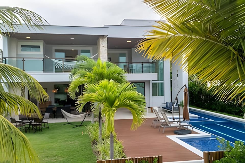 casa luxo mar & sossego no melhor cond. guarajuba House in State of Bahia