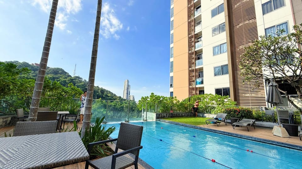 Day, Garden, Balcony/Terrace, Garden view, Pool view, Swimming pool, Swimming pool, sunbed