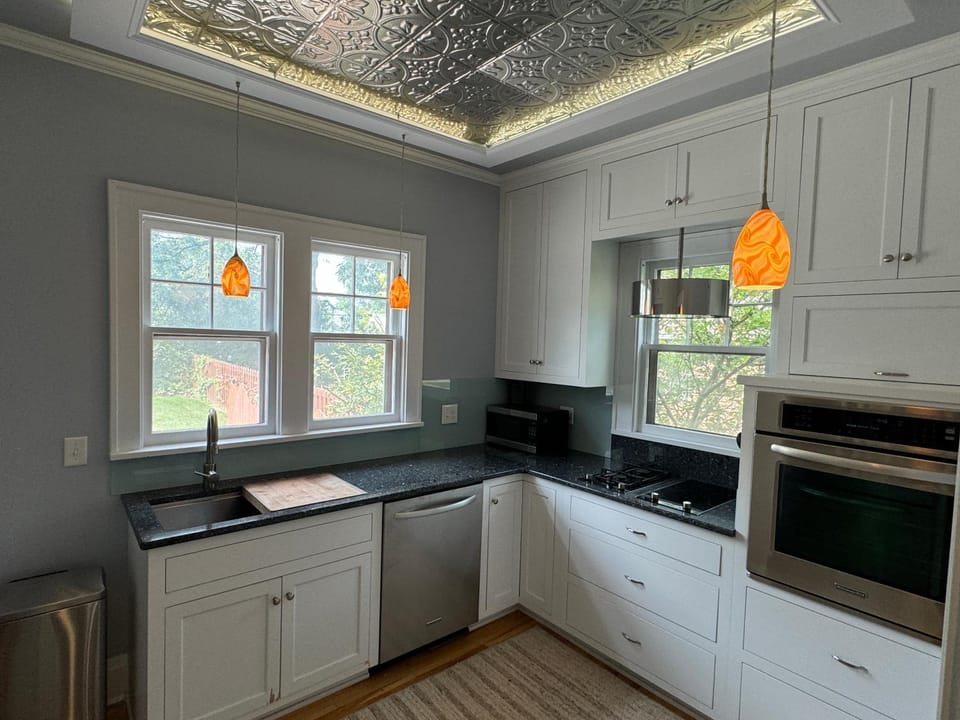 Kitchen or kitchenette, dishwasher, oven, stove, kitchen