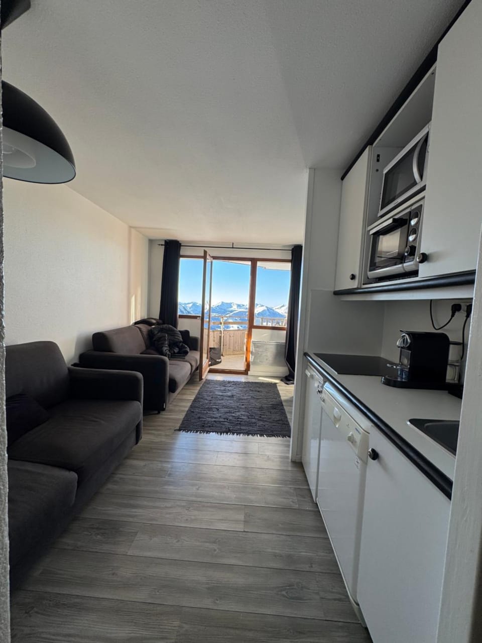 Logement Avoriaz T2 vue magnifique La Falaise Apartment in Avoriaz