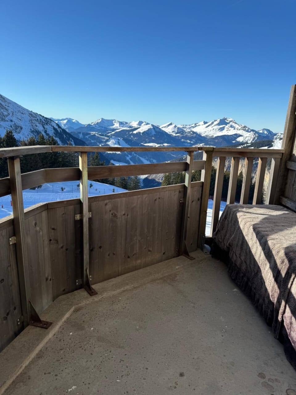 Logement Avoriaz T2 vue magnifique La Falaise Apartment in Avoriaz