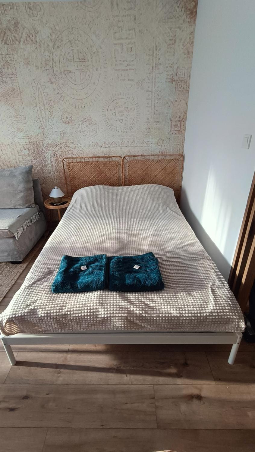 Studio by the River with Terrace, Basen, Sauna, Jacuzzi, Fitness Apartment in West Pomeranian Voivodeship, Poland