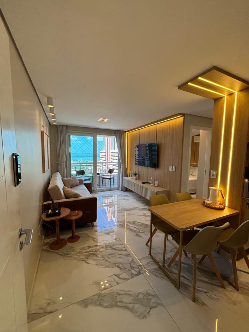 Vista Mar incrível com 2 Quartos Beira Mar Fortaleza Apartment in Fortaleza