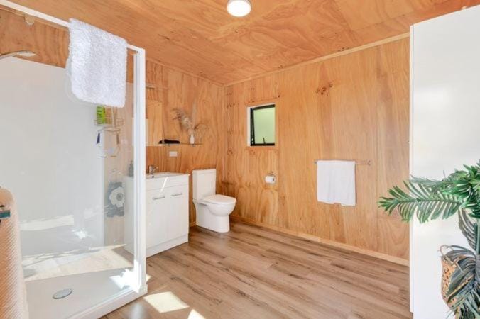 Shower, Toilet, Bathroom, towels