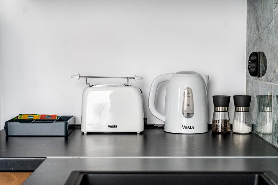 Coffee/tea facilities, Kitchen or kitchenette, toaster