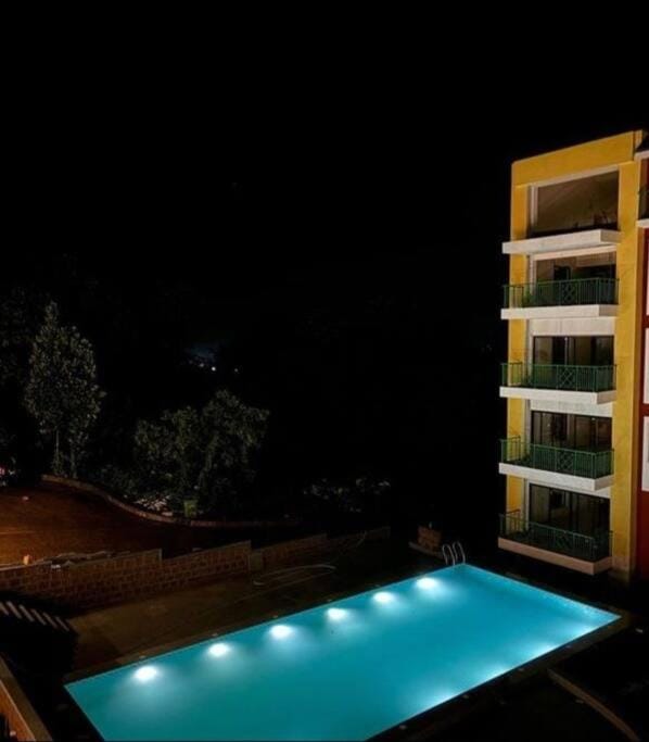 Kudrats Nook -Seaview Bohemian Studio Apartment in Canacona